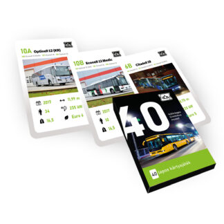 Kártyajáték - 40 különleges Credobus modell